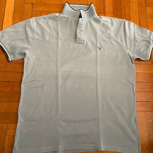 Gant polo shirt 3XL used, turquoise