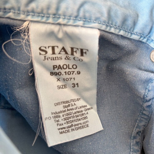 Staff Jeans men's bermuda shorts like new, size 31, blue