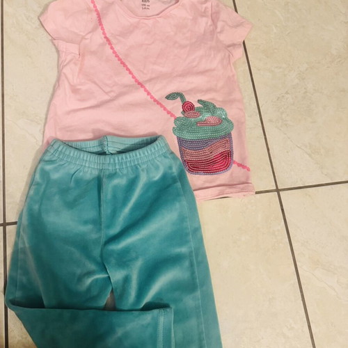 Girls' clothing set for 2 years old