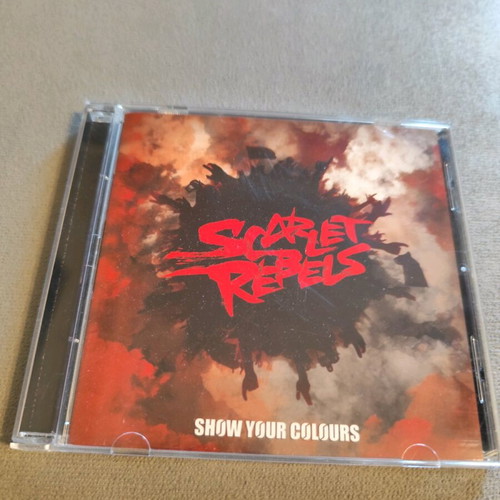Scarlet Rebels Show Your Colours CD like new, metal