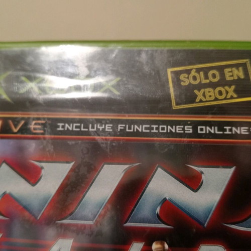Ninja Gaiden Xbox new, American edition with Spanish cover