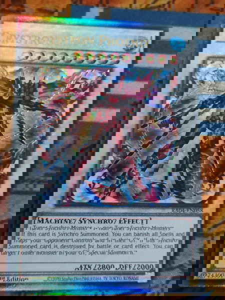 Crystron Phoenix (Ultimate Rare, Yugioh)
