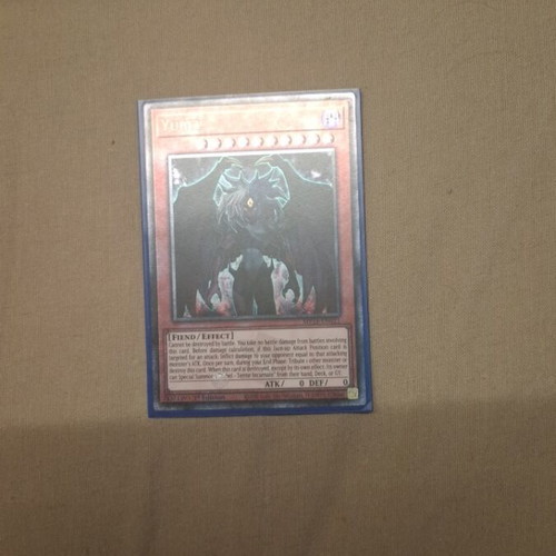 Yubel Quarter Century Secret Rare card like new