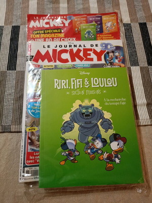 Disney Le Journal de Mickey sealed new, French language
