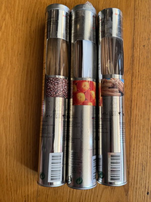 Aromatic sticks new, pack of 3 x 40 pcs with orange, cinnamon, coffee