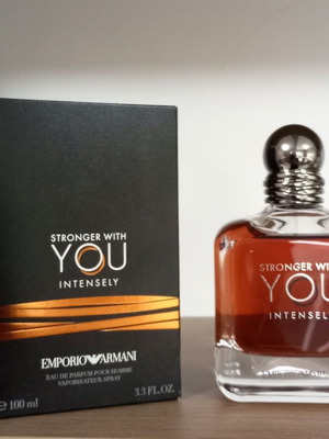 Armani Stronger With You Intensely 100 ml perfume like new