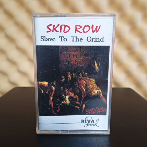 Skid Row Slave to the Grind cassette tape used