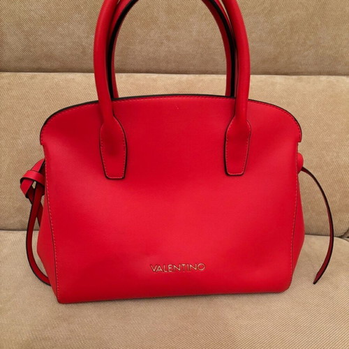 Valentino handbag like new, red
