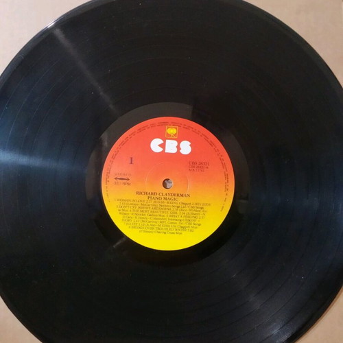 Richard Clayderman Piano Magic record like new, classical