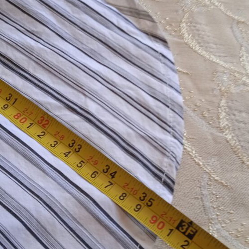 Long shirt Paranoia white and gray like new, cotton, size M