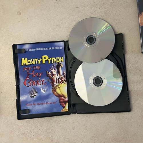 Monty Python movies set of 5 DVDs like new