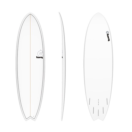 Surf Torq Mod Fish 6’6 като нов с futures плавници