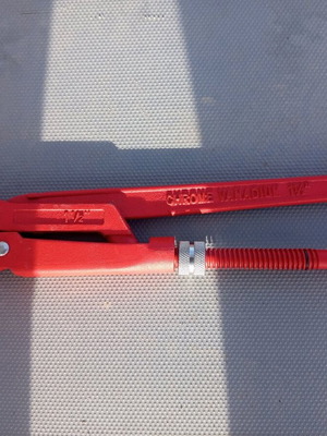 Plumber's wrench new 1/5