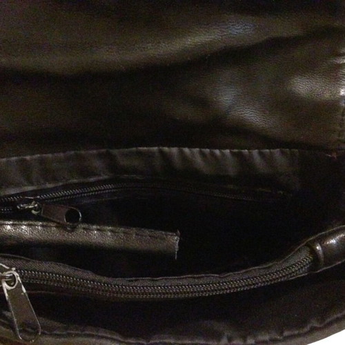Vintage black crossbody bag used