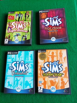 Sims PC Complete Series Pack Like New