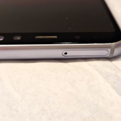Samsung Galaxy A8 (2018) Duos smartphone used, 64GB, gray