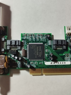 EXSYS EX-3335 SATA Controller Karte PCI with S-Video, 1x eSATA, 2x SATA