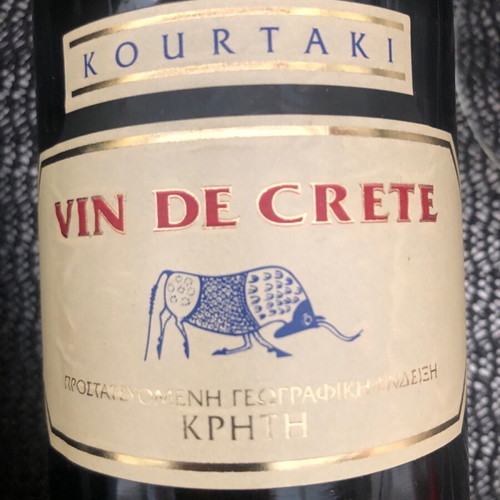 Wines red Crete and white Caprice like new, 2 pieces