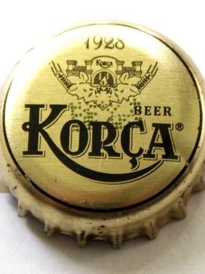 Korca Albania beer cap used