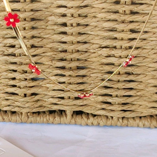 Steel Necklace New Gold and Silver Colors