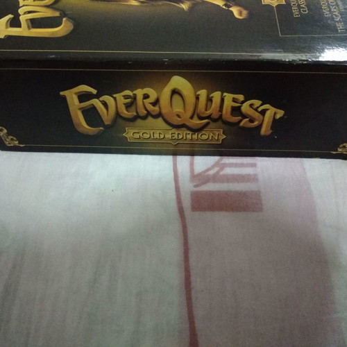 EverQuest Gold Edition PC CD-ROM used, 5cd, English