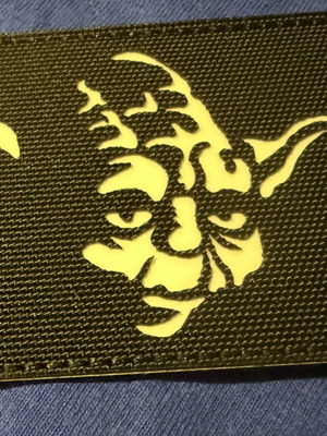 Velcro patch Master Yoda like new