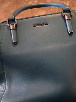 Bag to Bag Handbag Blue With Strap And Multiple Pockets New