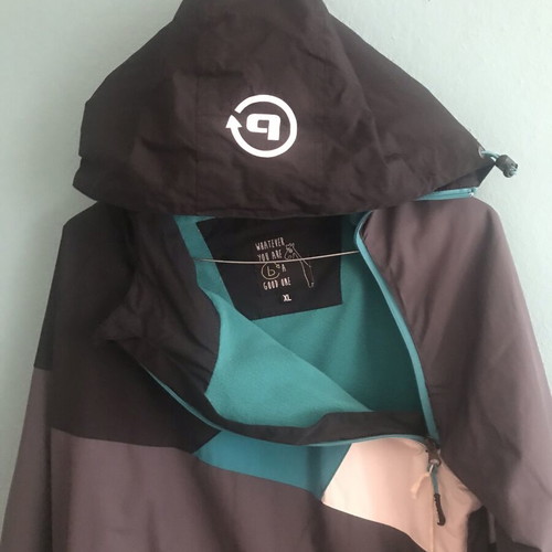 Basehit women's waterproof jacket with hood and fleece lining new