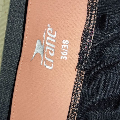 Crane black sportswear like new, size 36/38 without pockets