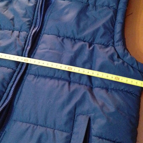 Polyester jacket like new, size M, blue