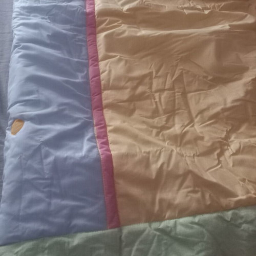 New Baby hypoallergenic baby quilt with ruffles