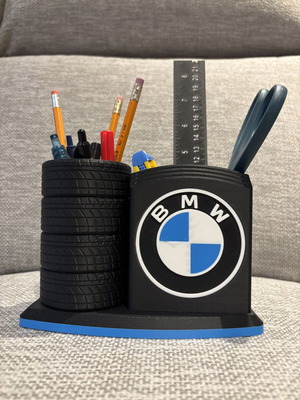 Μολυβοθήκη 3d print σε στυλ BMW σαν καινούργιο, πλαστικό PLA
