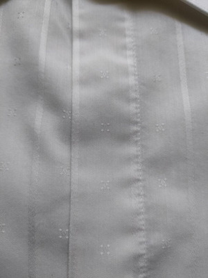 Long-sleeve shirt used ecru Artist quality clothing XXL