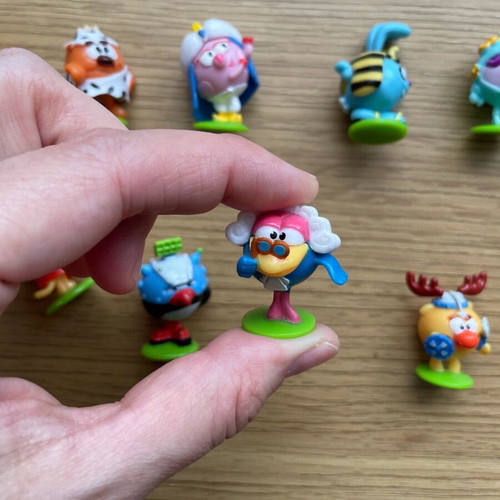 Kinder Surprise Chupa Chups figures used, pack of 21