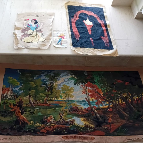 Grandma's old embroidery pack
