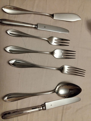 Wmf Cromargan Cutlery Set, 7 Pieces, New