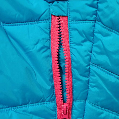 Women's sleeveless jacket like new, blue, size L