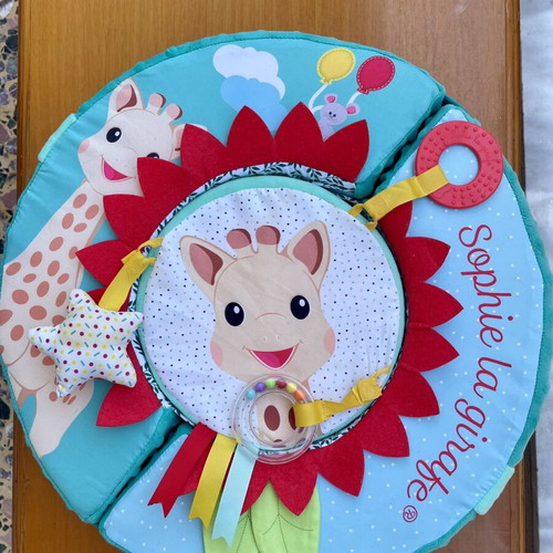 Sophie la Girafe Soft Activity Wheel for Motor Skills