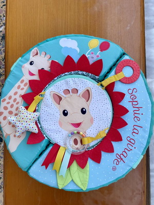 Sophie la Girafe Soft Activity Wheel for Motor Skills