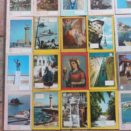 Old notebooks like new, 28 pieces with photographic covers