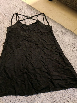 Shein black blouse dress like new, size XS/S