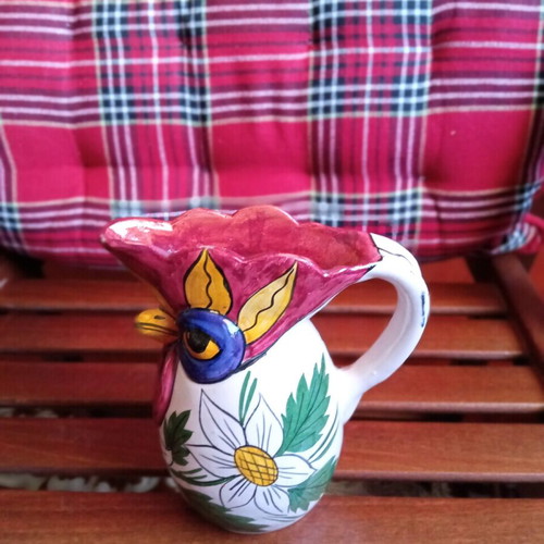 Ceramic Mytilene Pitcher by D. Chatzigiannis used