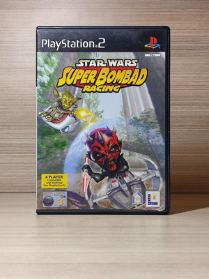 Star Wars Super Bombad Racing PS2 μεταχειρισμένο, πλήρες αγγλικό