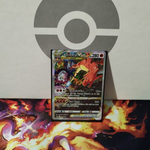 Charizard Vstar 262 promo card like new