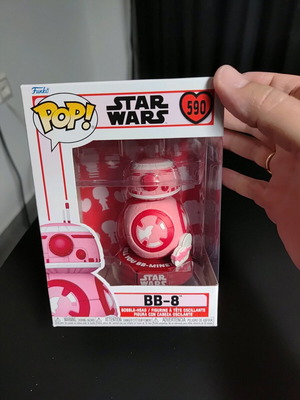 Funko Pop! Star Wars BB-8 pink like new