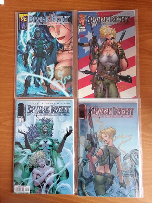 Divine Right Image Comics πακέτο με διάφορα variants σαν καινούργιο