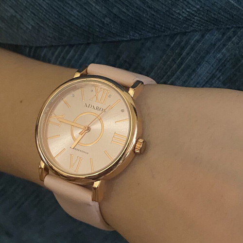 Watch pink gold used, needs battery replacement