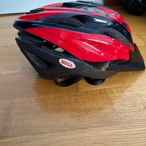 Bell Ukon FS cycling helmet used, red-black 54-61cm