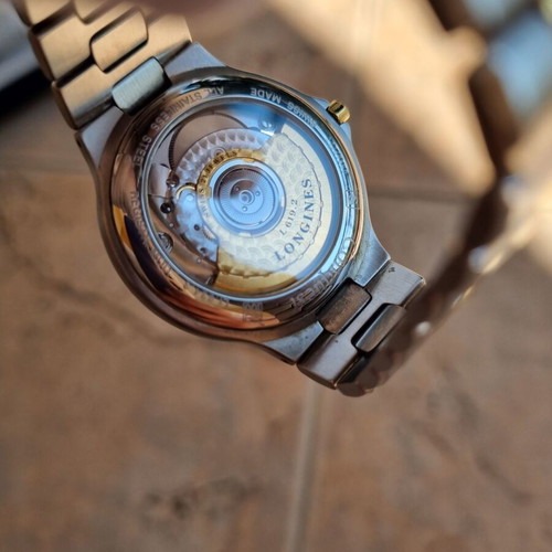 Longines Conquest Automatic watch like new, silver and gold