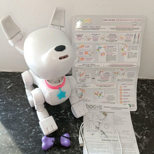 Giochi Preziosi Dog-E electronic robotic toy like new for ages 6+